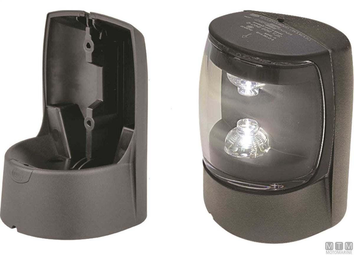 Hella NaviLED PRO 225° LED bow navigation light, black, 5NM - original photo Motomarine Srl