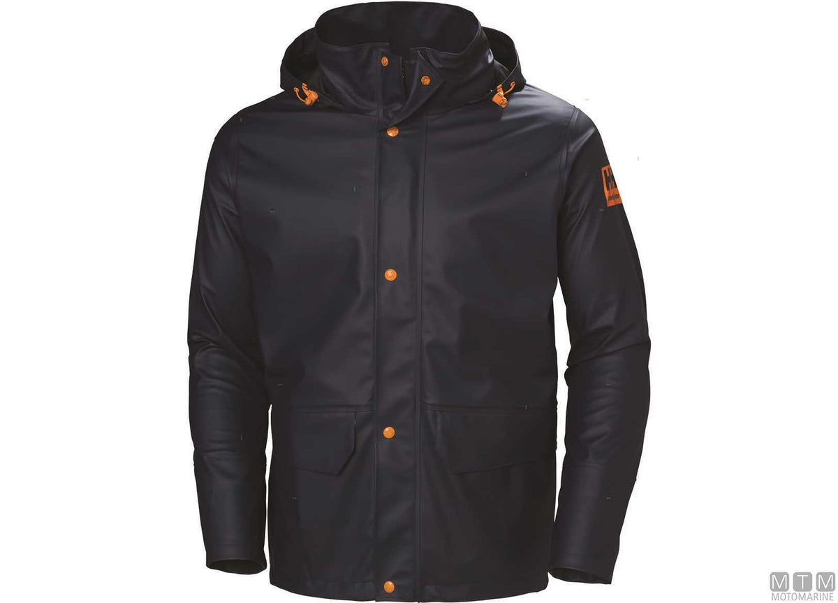 H/H WW Gale Rain 290 rain jacket orange XS - original photo Motomarine Srl