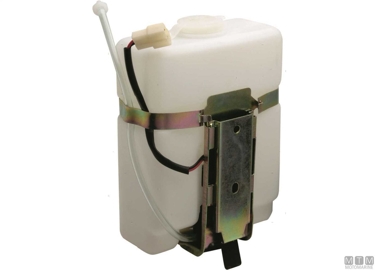 Washer fluid tank 2.5 l 24V - original photo Motomarine Srl