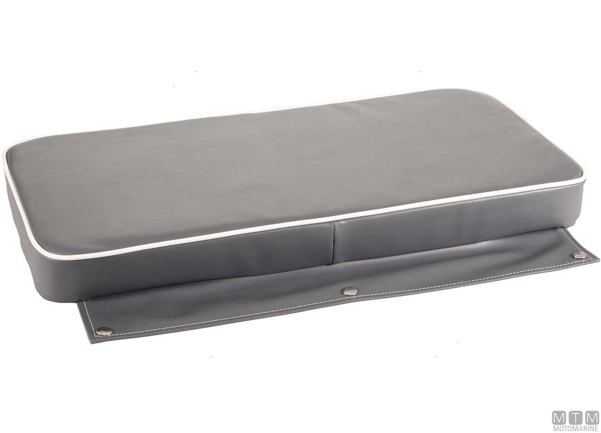Bench seat cushion L600 mm grey - original photo Motomarine Srl