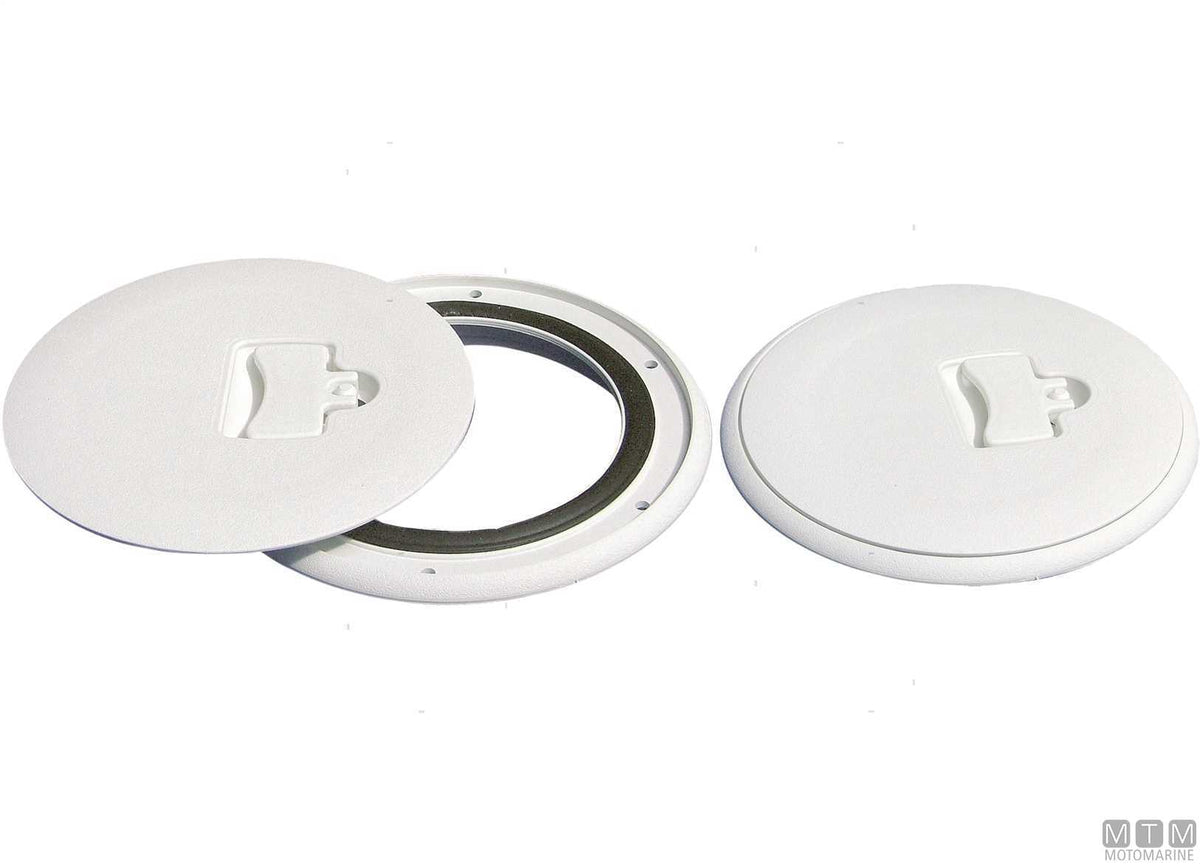 HMG JB3 watertight hatch Ø202 mm - original photo Motomarine Srl