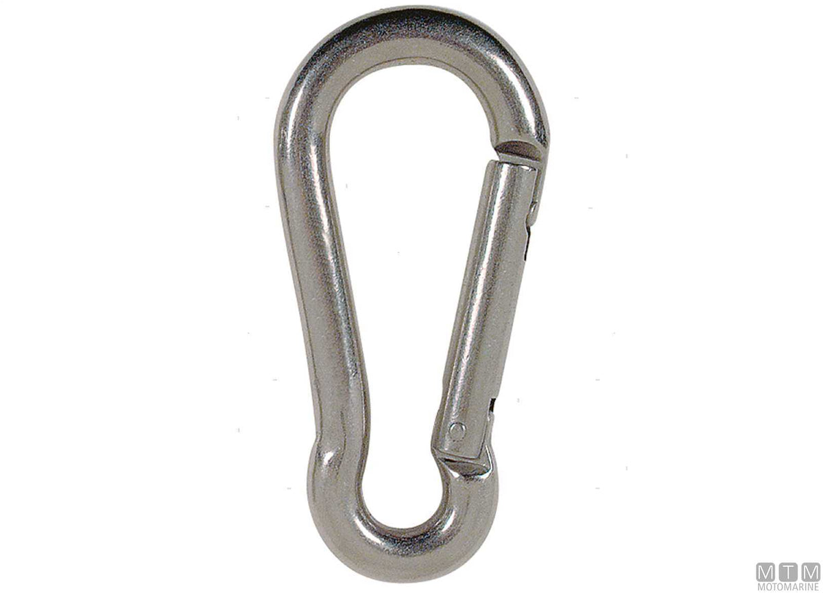 Kong classic snap hook Ø7 mm stainless steel 316 - original photo Motomarine Srl