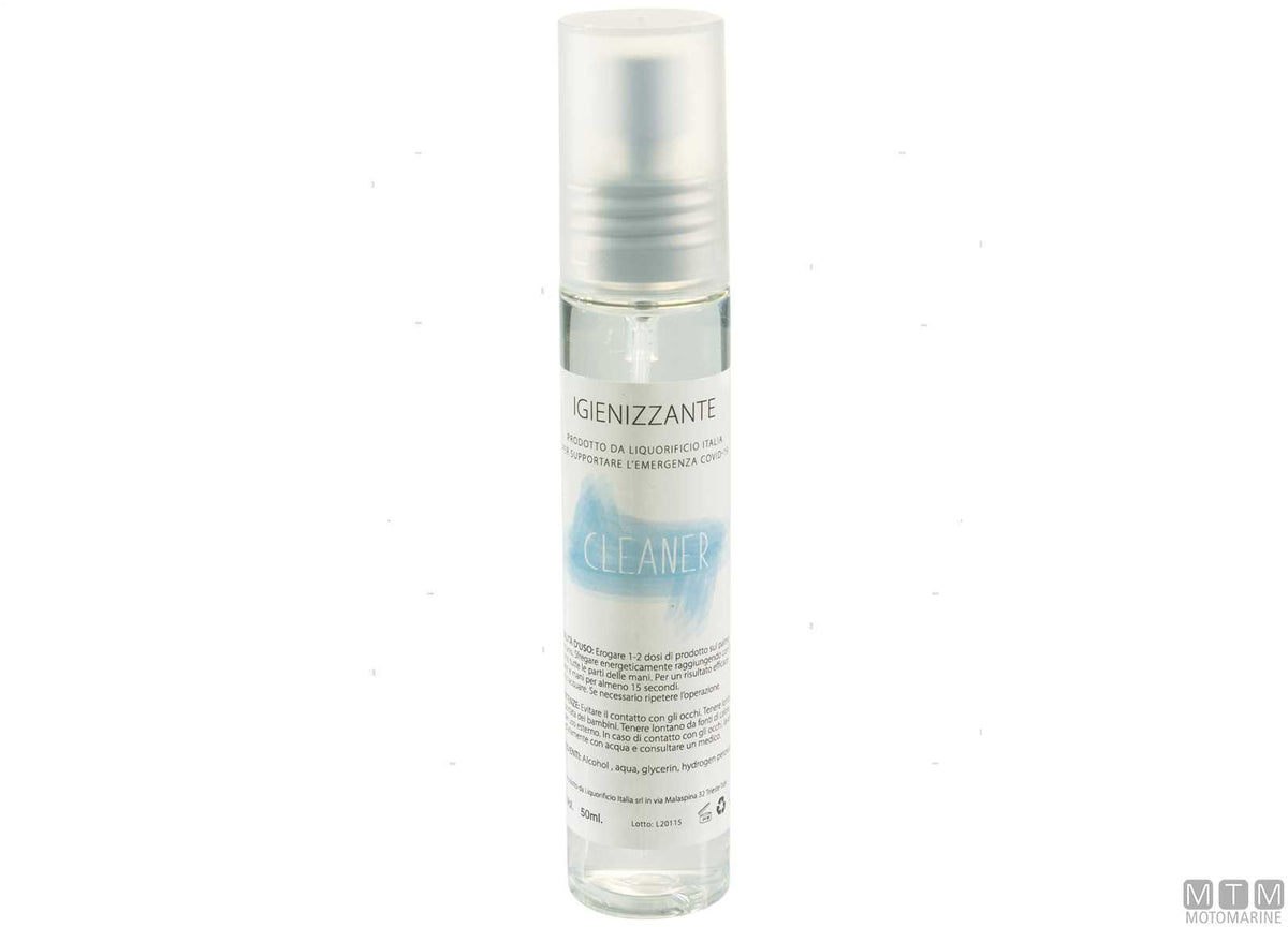 MTM hand sanitizing spray 50 ml - original photo Motomarine Srl