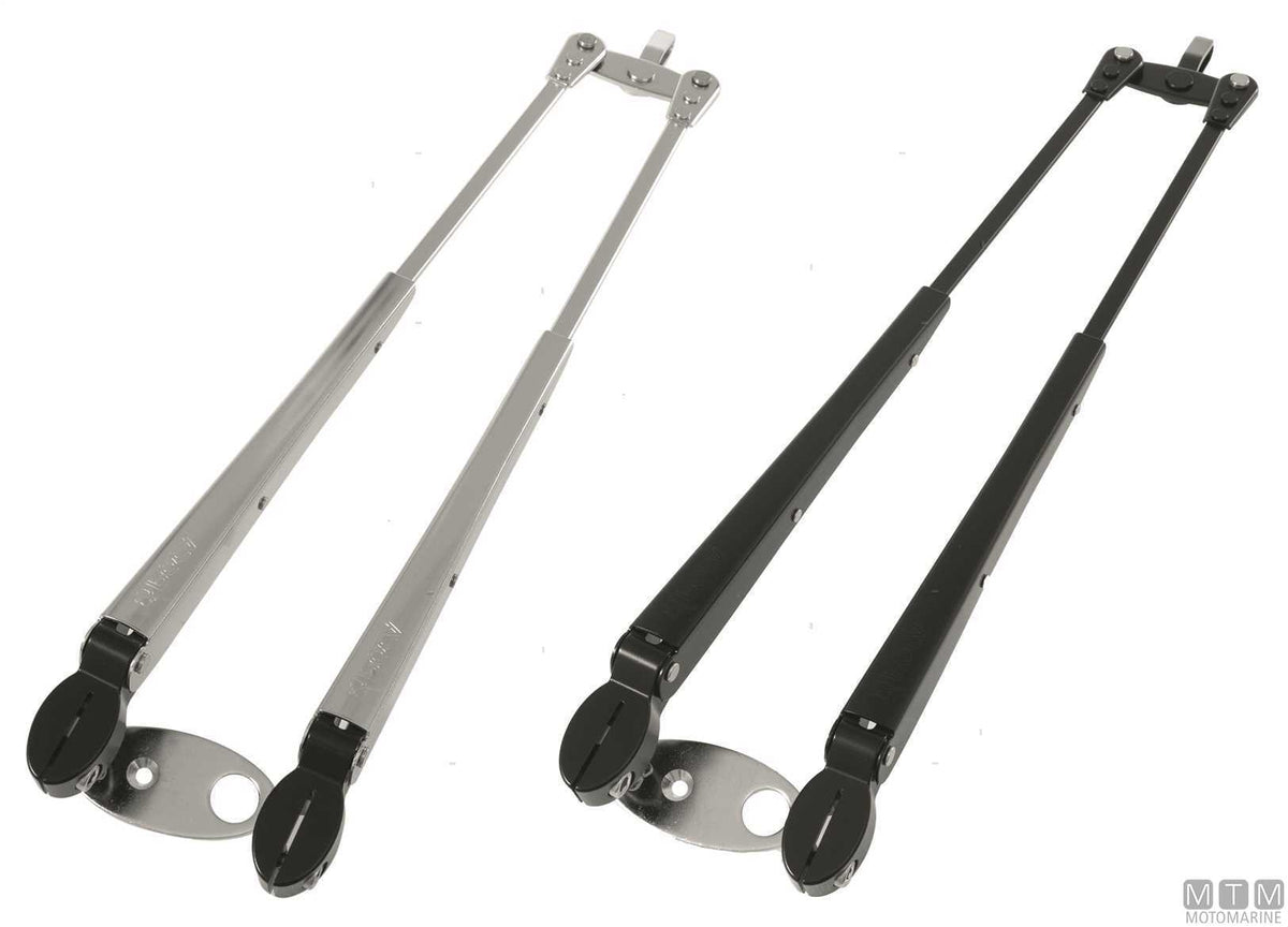 Pantograph telescopic arm Roca 454/591 mm burnished stainless steel - original photo Motomarine Srl