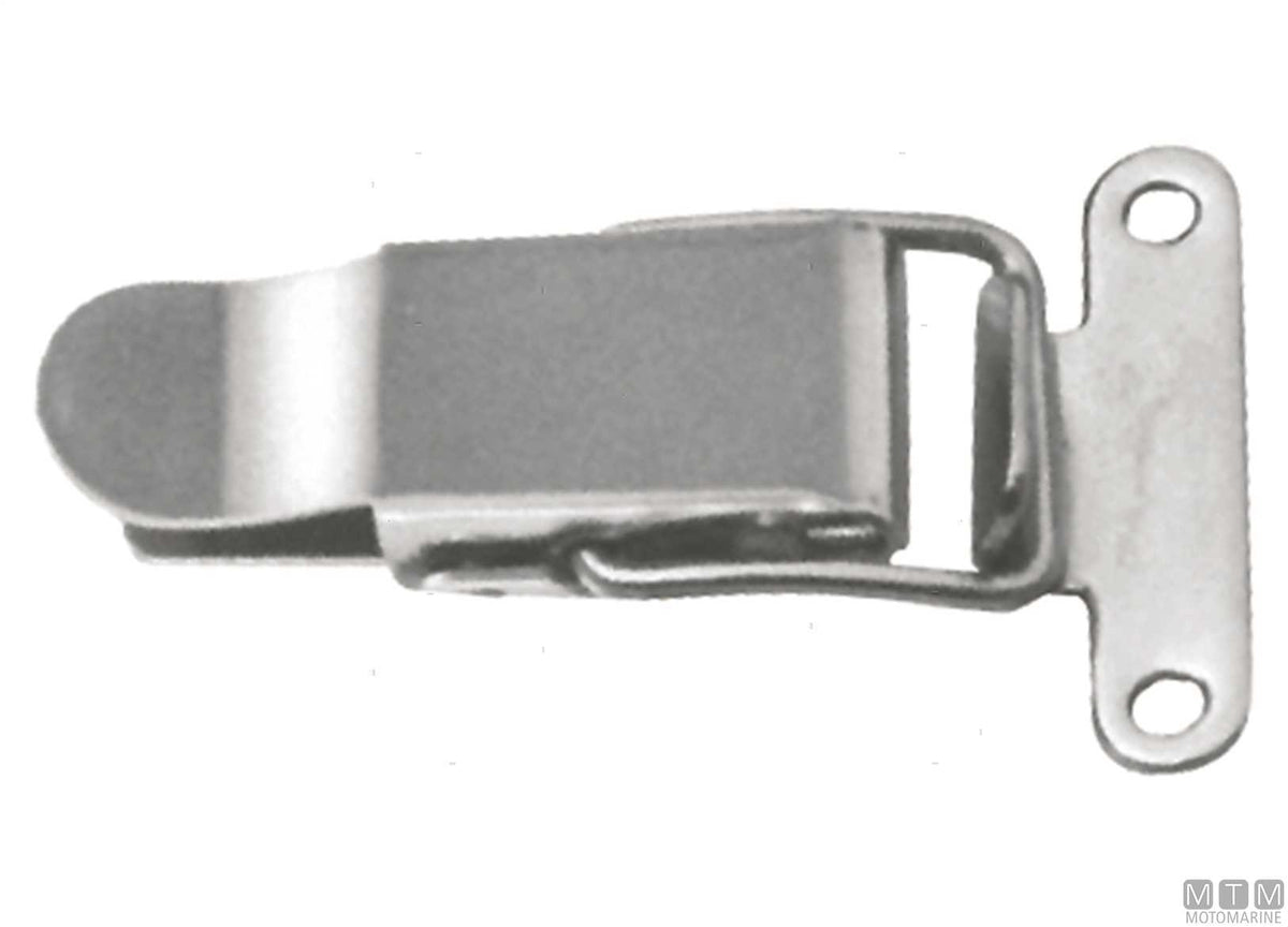 Lever latch 55x15 mm wide base stamped stainless steel - original photo Motomarine Srl