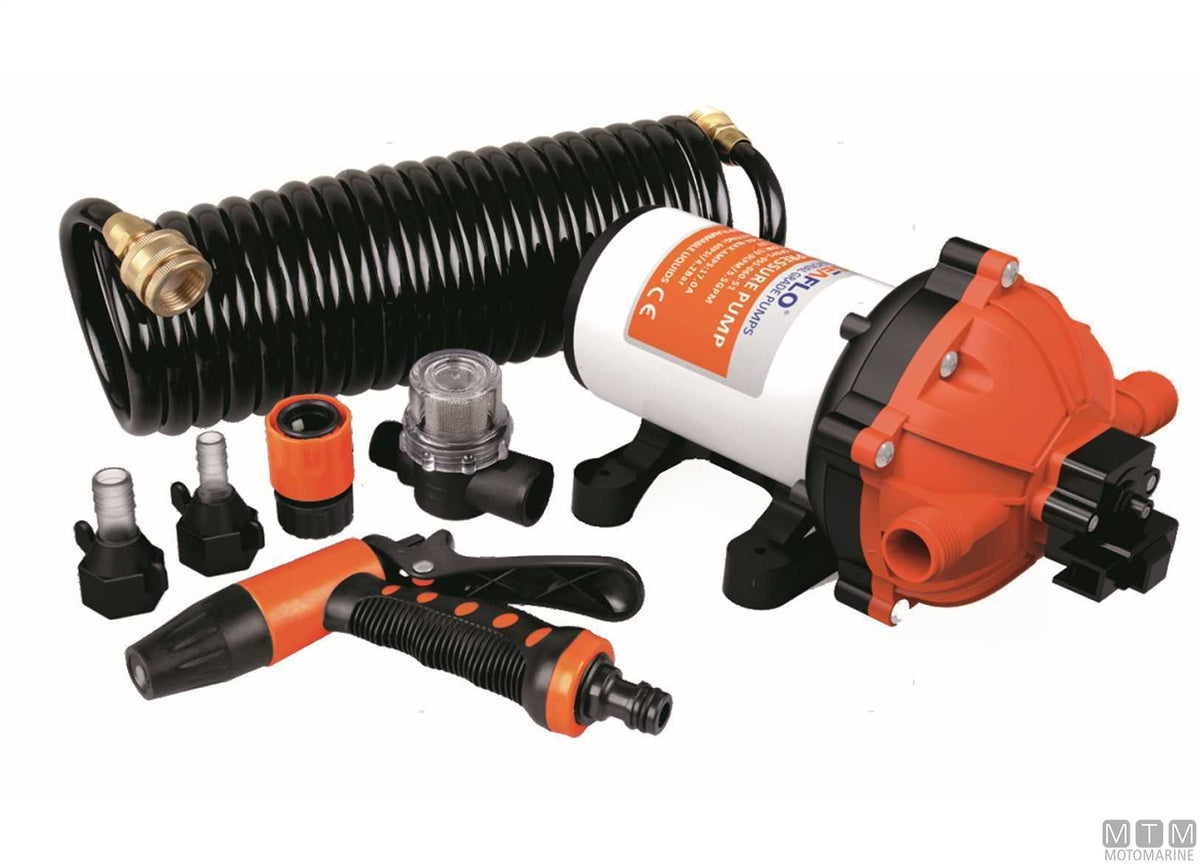 Seaflo series 51 19 L/min 24V wash-down pump kit - original photo Motomarine Srl
