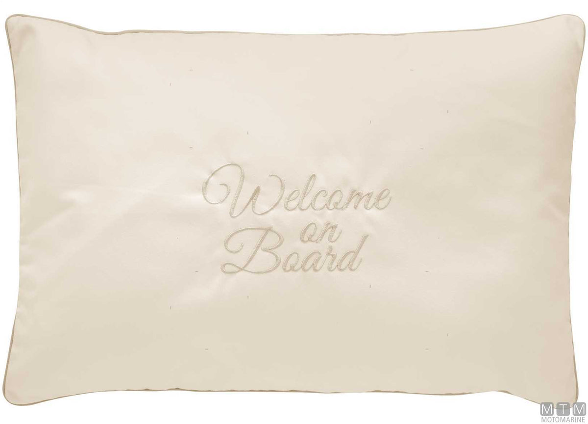 MB WOB cushion 40x60 cm ecru - original photo Motomarine Srl