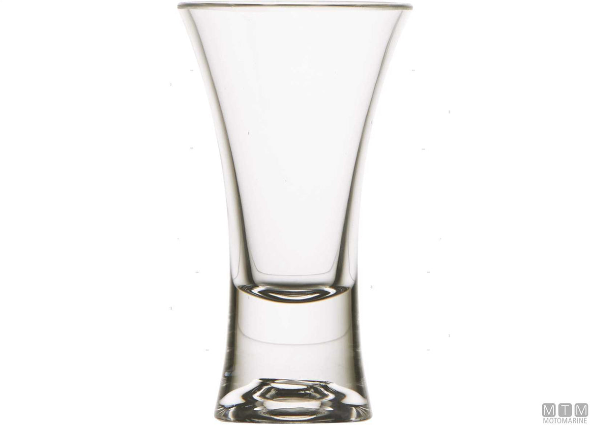 MB liqueur glasses set, 6 pieces - original photo Motomarine Srl