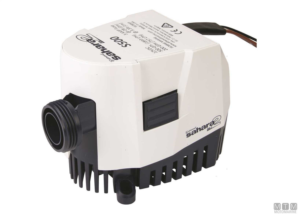 Automatic bilge pump Sahara S1100 12 V - original photo Motomarine Srl