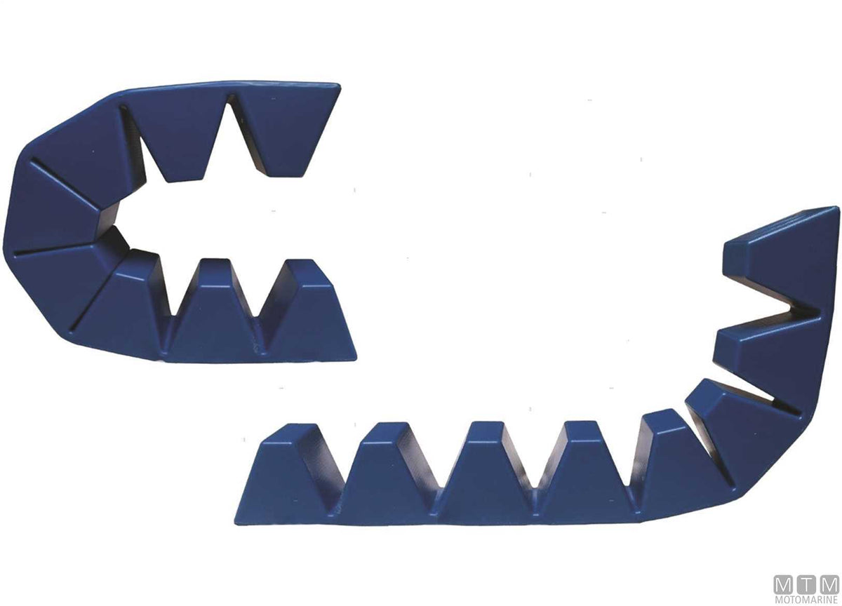 Majoni Multi Strip folding fender board navy blue 60x7x6 cm - original photo Motomarine Srl
