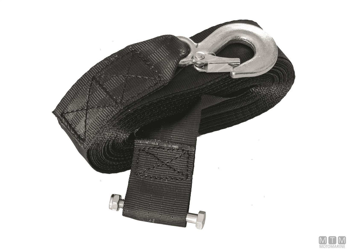 Strap for trailer winch 50 mm, 10 m - original photo Motomarine Srl