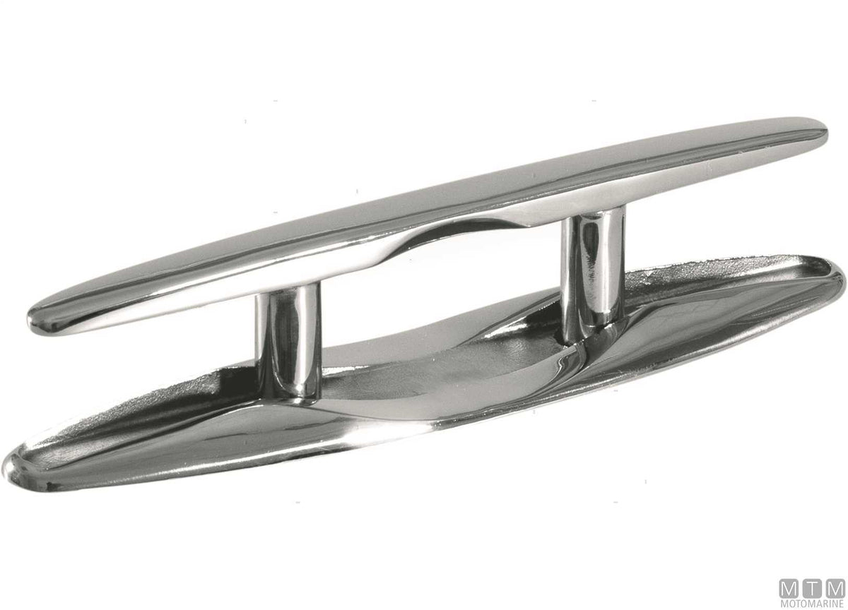Retractable cleat 250 mm in AISI 316 stainless steel - original photo Motomarine Srl