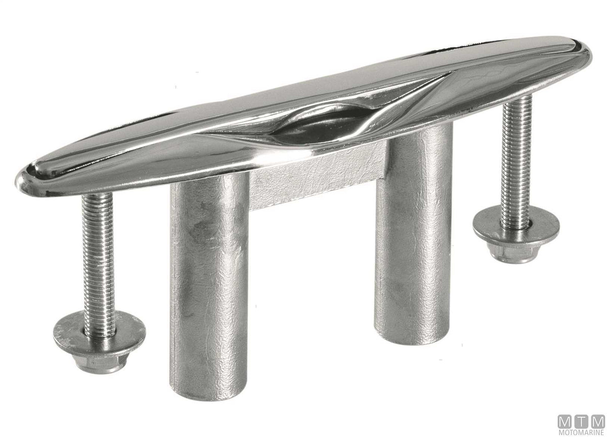 Retractable cleat 250 mm in AISI 316 stainless steel - original photo Motomarine Srl