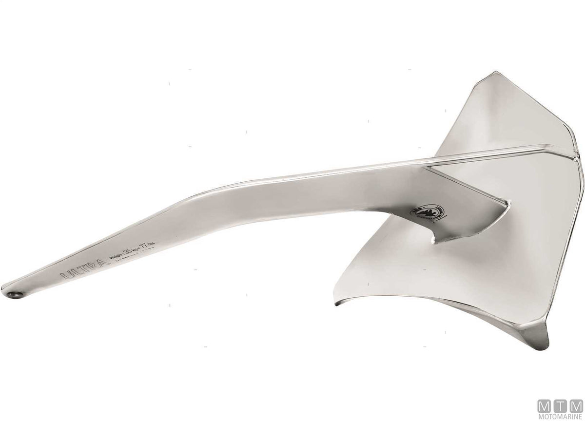 Ultra Marine anchor 35 kg stainless steel 316 - original photo Motomarine Srl