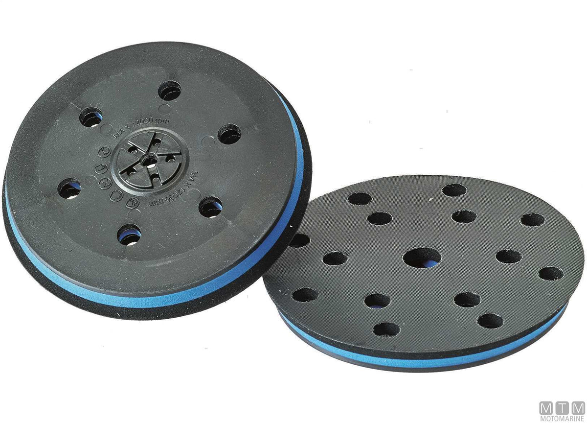 Backing pad for abrasive discs 125 mm - original photo Motomarine Srl