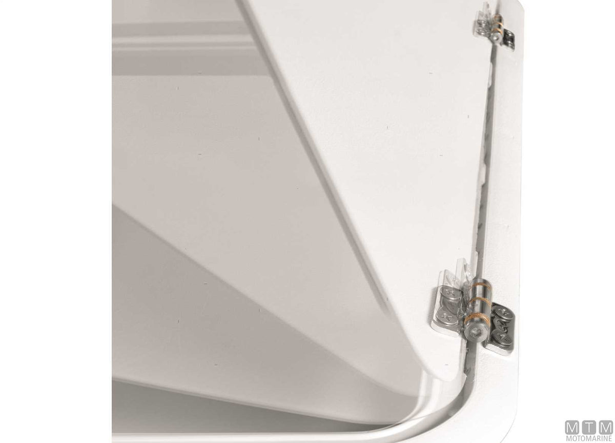 ROCA friction hinge 38x38 mm in stainless steel 316 - original photo Motomarine Srl