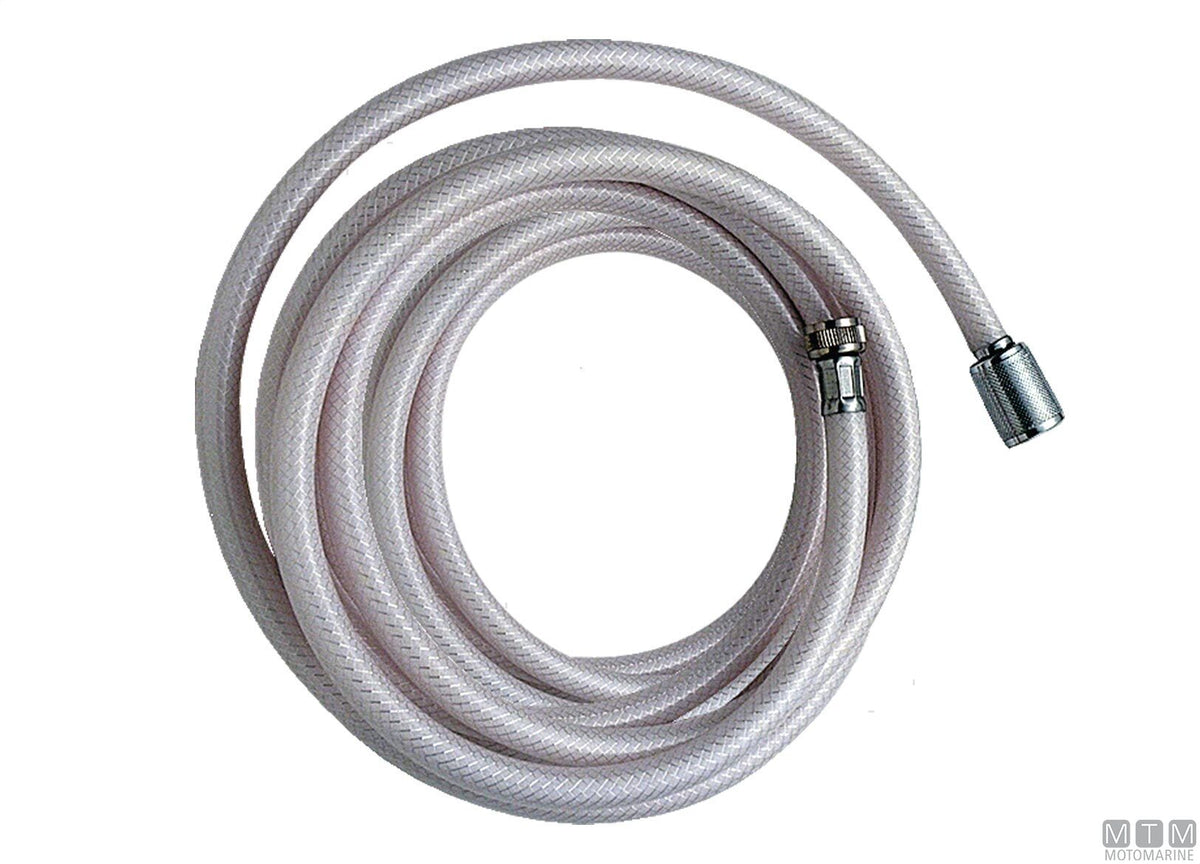 Shower hose PVC 2.5 m ends 3/8"-1/2" - original photo Motomarine Srl