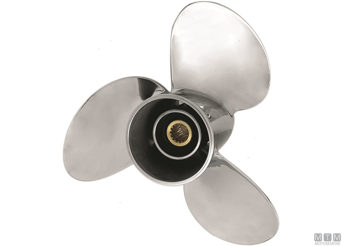 Alice propeller 3-blade stainless steel 14 1/2X21L for Volvo Penta - original photo Motomarine Srl