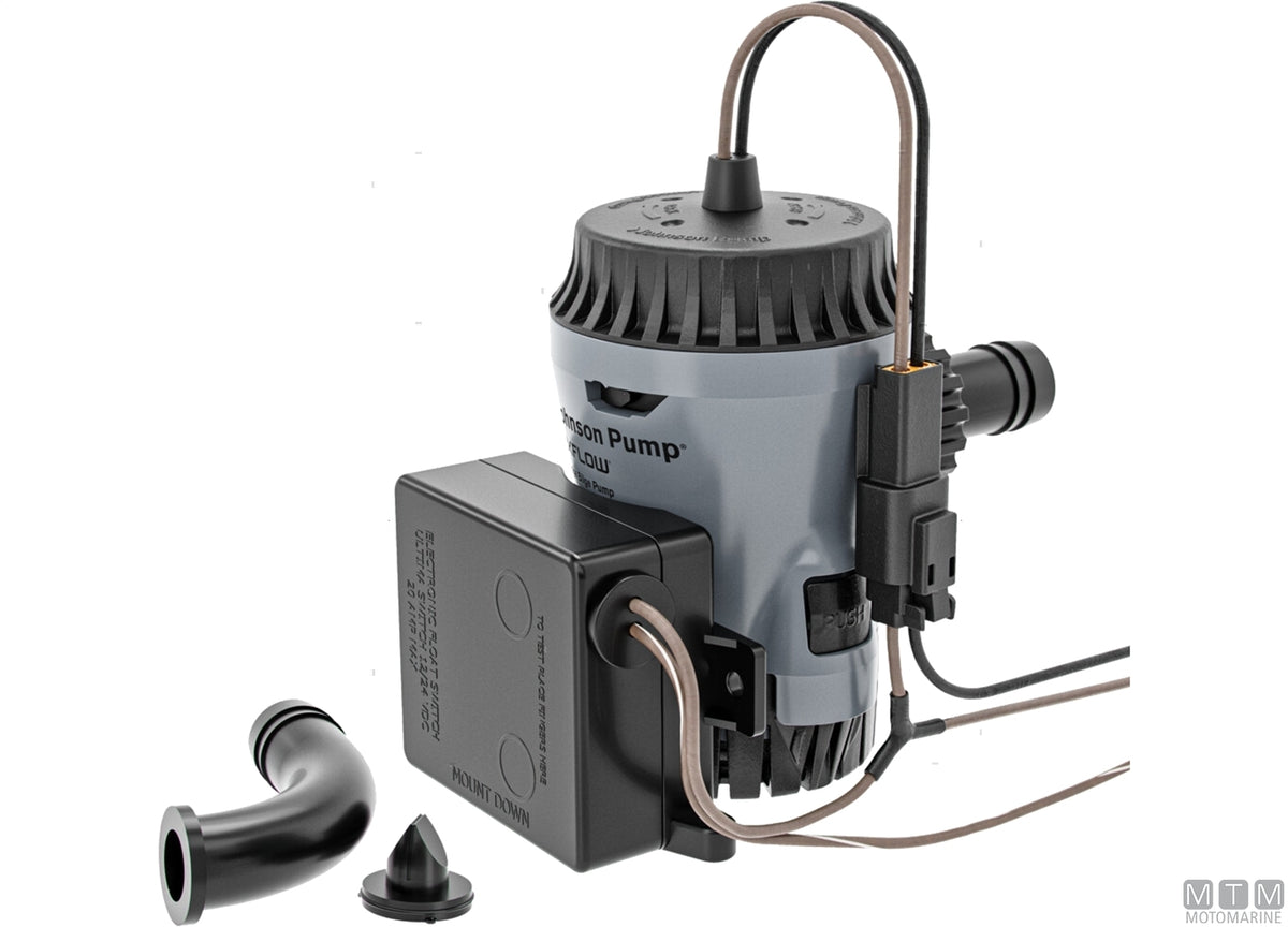 Johnson Aqua Void Combo bilge pump 500 12V - original photo Motomarine Srl
