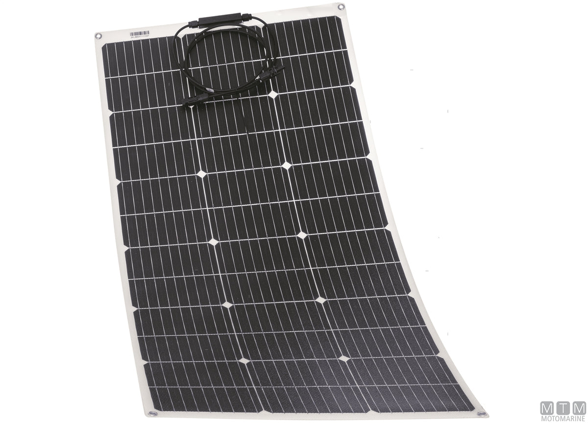 Semi-Flexible Mono ETFE Solar Panel 150 W 670x1190 mm - original photo Motomarine Srl