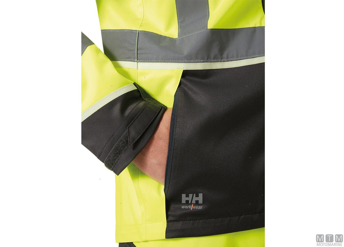 H/H WW UC-ME Jacket 369 hi-vis yellow XL - original photo Motomarine Srl