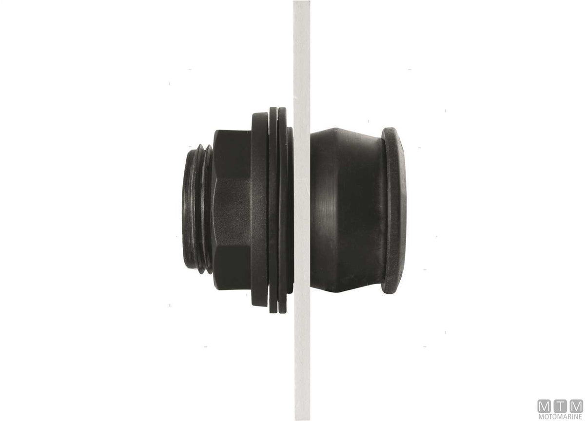 BD Fast fitting for water tanks 2" polypropylene - original photo Motomarine Srl