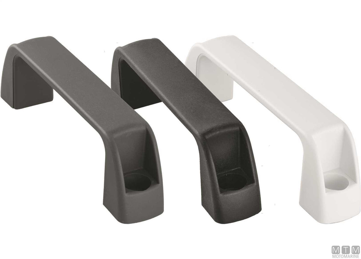Handle L140 mm in white plastic - original photo Motomarine Srl