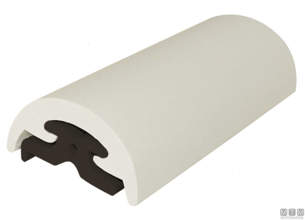 Joint connector for Radial profiles H30 mm black - original photo Motomarine Srl
