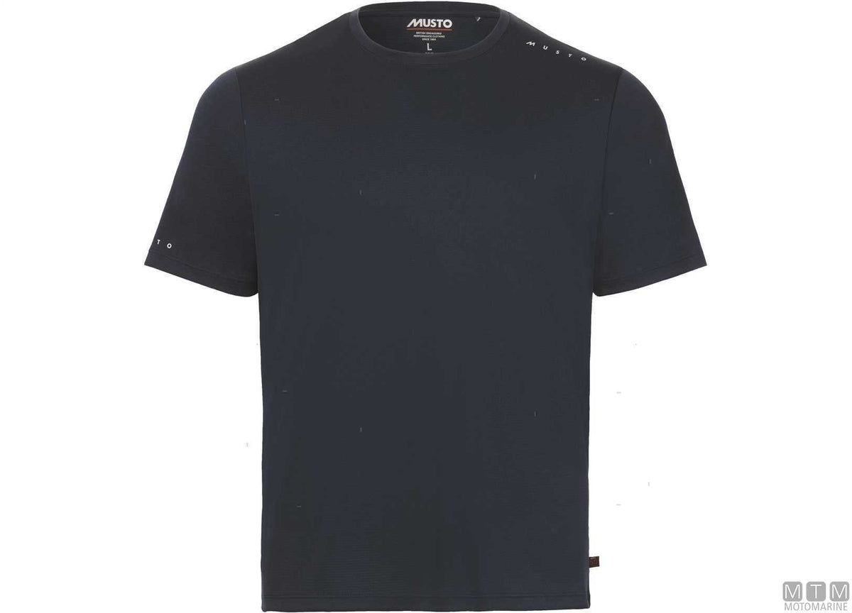 T-Shirt Musto Crew Sunblock 002 White M - original photo Motomarine Srl