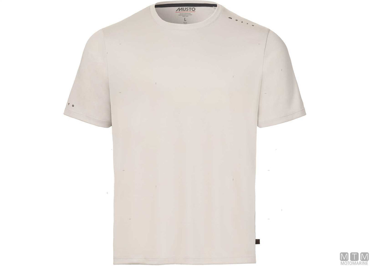 T-Shirt Musto Crew Sunblock 002 White 2XL - original photo Motomarine Srl