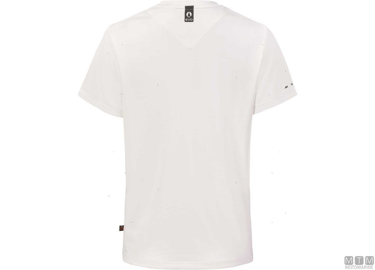 Musto Crew Sunblock Women's T-shirt 002 white S - original photo Motomarine Srl