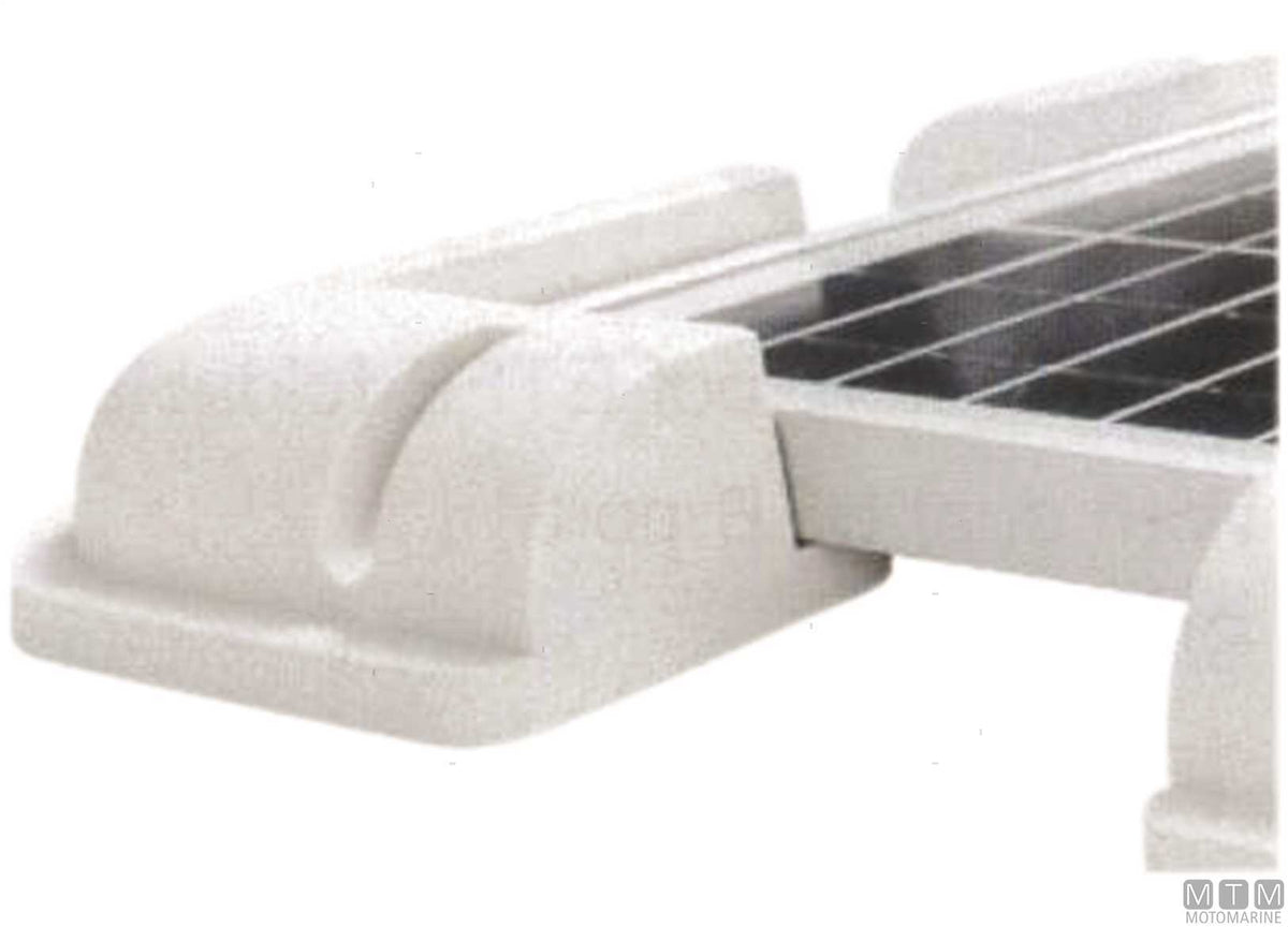 Solar Panel Mounting Kit Black - original photo Motomarine Srl