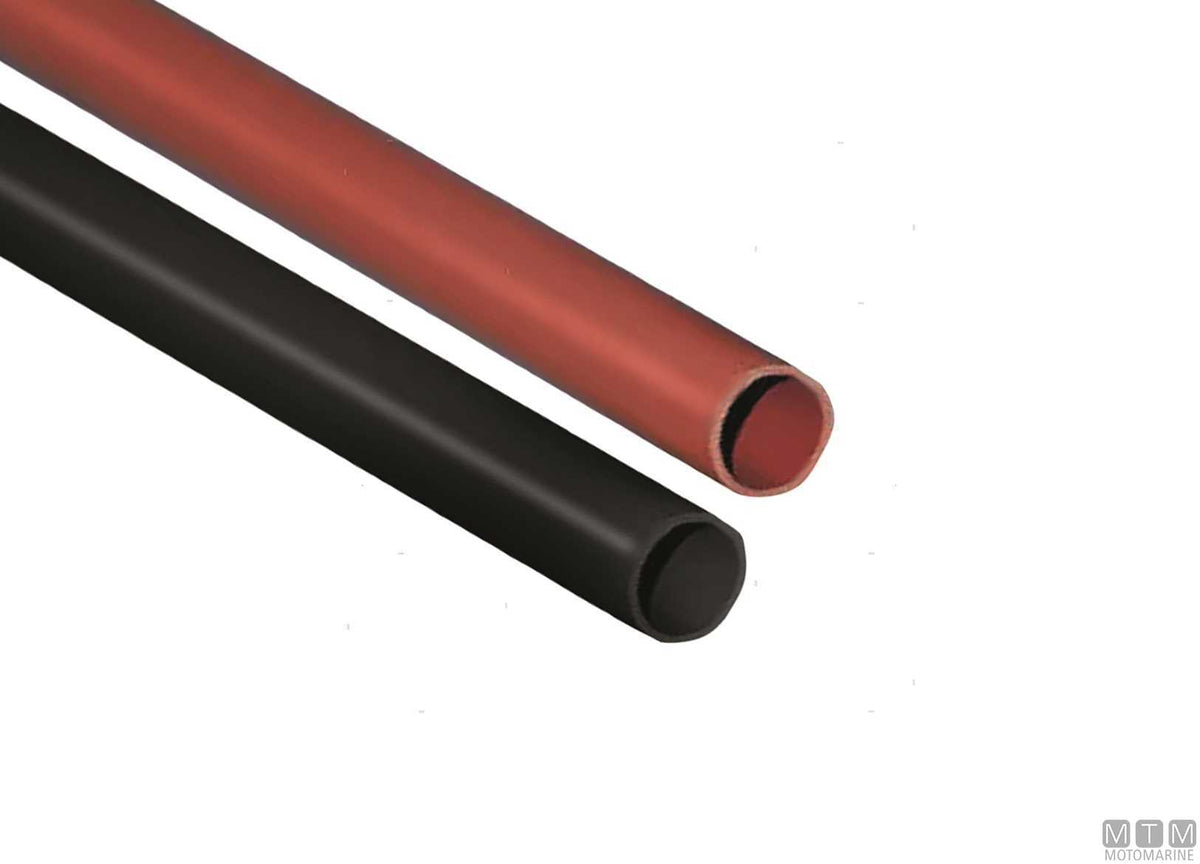 Red heat-shrink sleeve Ø1 mm 200 m - original photo Motomarine Srl