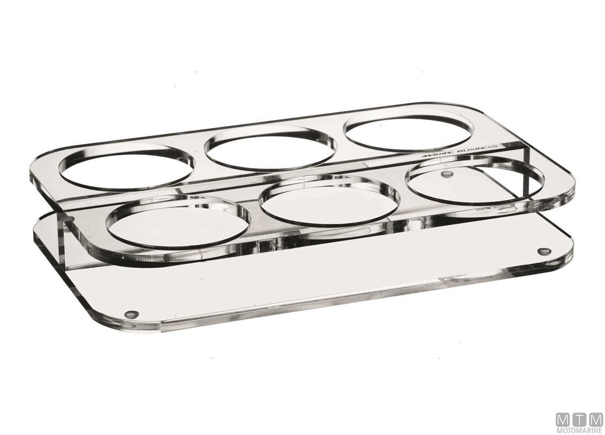 MB Smoke large glass holder tray - original photo Motomarine Srl