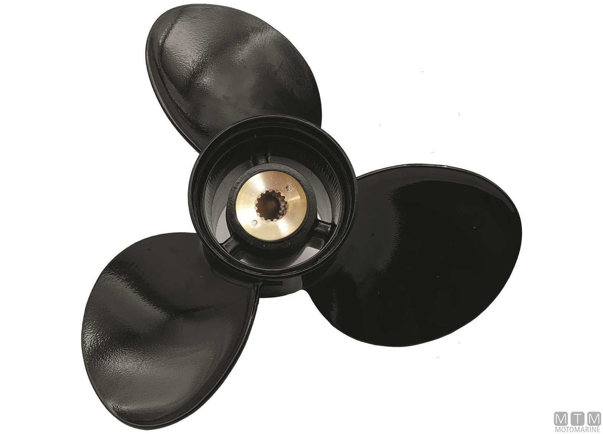 Alice propeller for Mercury 3 blades aluminum 13 1/4x17 - original photo Motomarine Srl