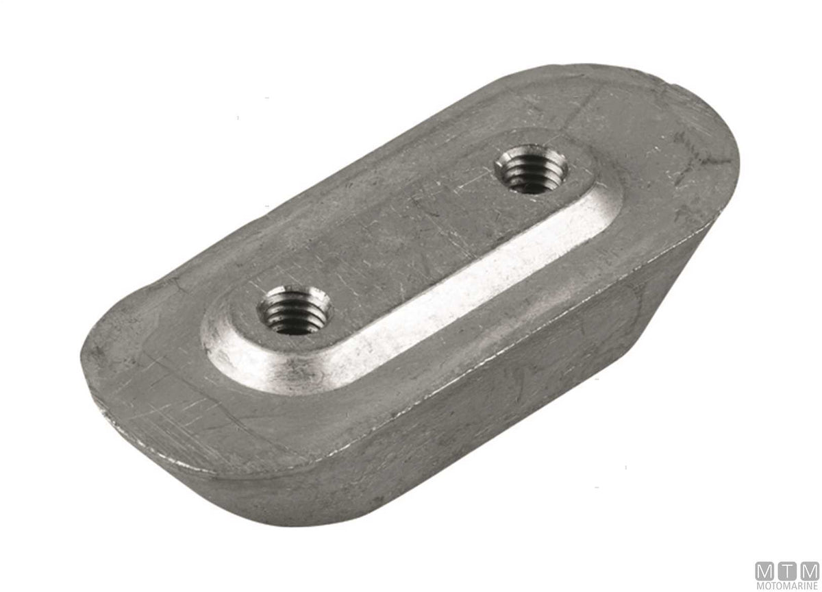 Small plate anode for Honda 2-15 HP, zinc - original photo Motomarine Srl