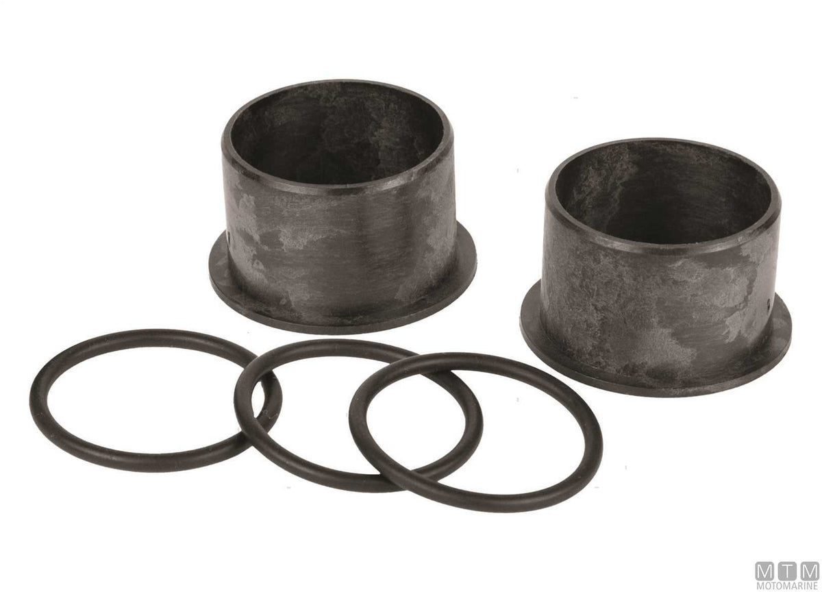 Bushing kit for rudder tube head Ø35 mm - original photo Motomarine Srl