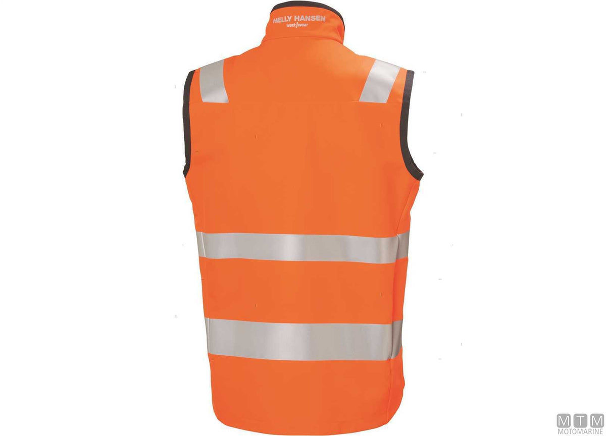 Technical vest H/H WW Alna 4X 269 Hi-Vis orange S - original photo Motomarine Srl