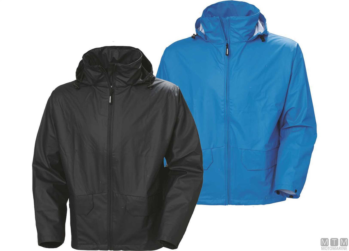 H/H WW Voss rain jacket 530 Racer blue M - original photo Motomarine Srl