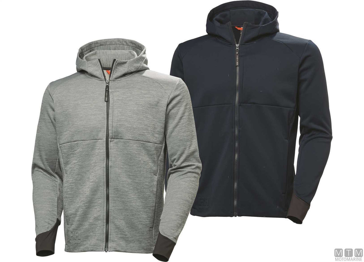 H/H WW Tech Midlayer Hooded Jacket 930 grey L - original photo Motomarine Srl