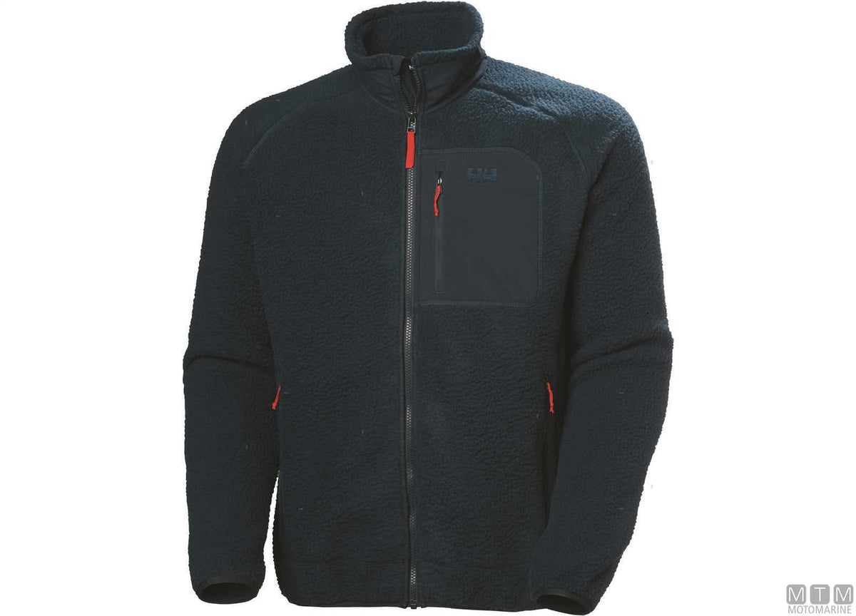 H/H Panorama fleece jacket 597 navy blue S - original photo Motomarine Srl