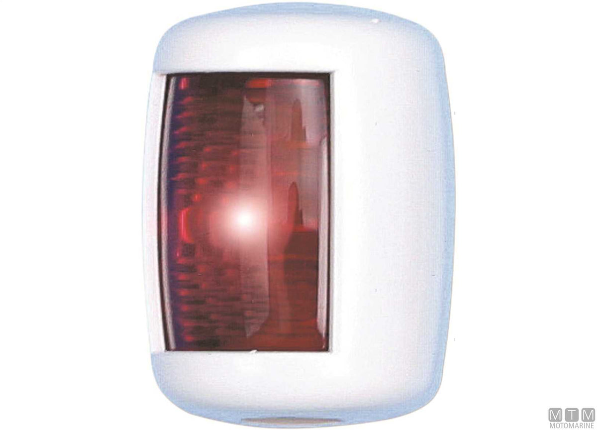 Green side navigation light LED Mini white 43x61 mm - original photo Motomarine Srl