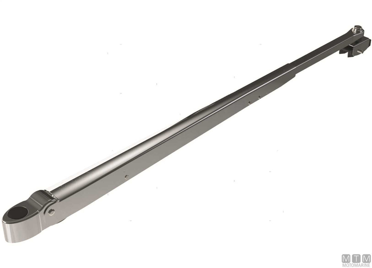 Roca telescopic arm 470/750 mm burnished stainless steel - original photo Motomarine Srl