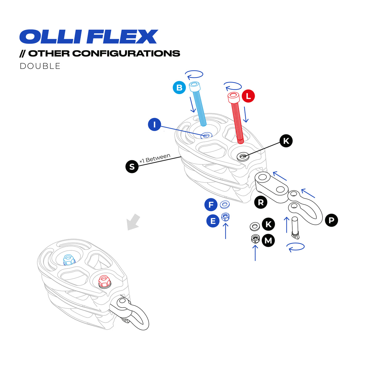 Olli Flex Conversion Kit L HL / Other configurations / double