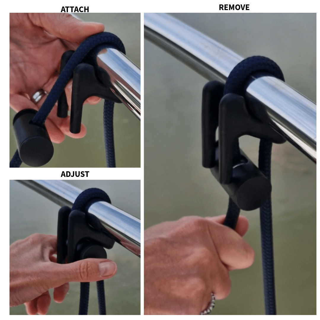 Fender Mate Bundle by Marine Innovations, quick release boat fender accessory