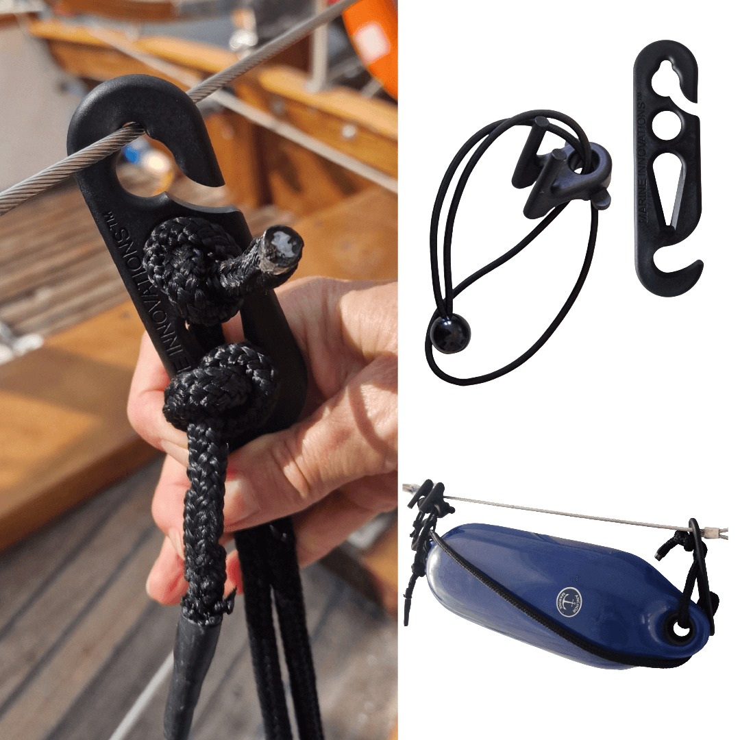 Fender Mate Slider Bundle by Marine Innovations, quick release boat fender accessory