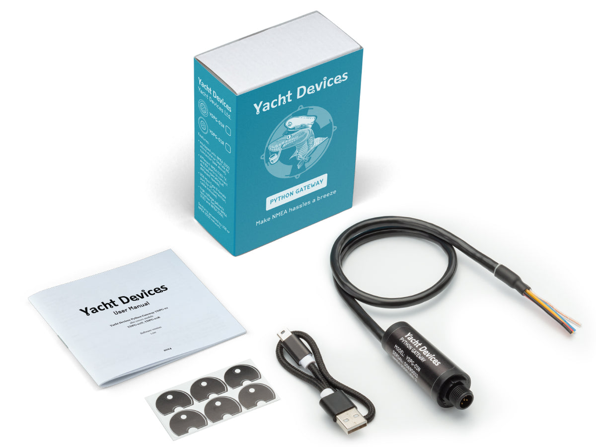Yacht Devices Python Gateway YDPG-01 — NMEA 2000 Micro Male