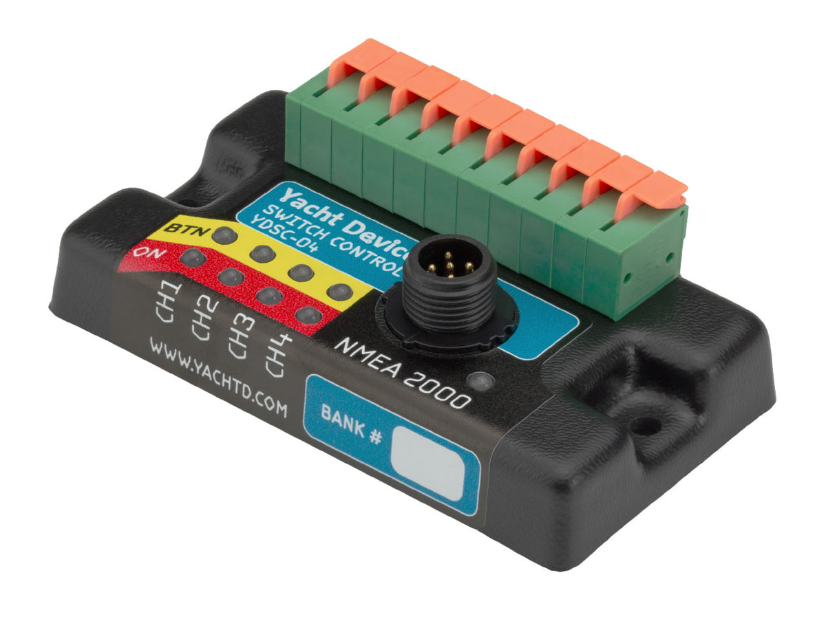 Yacht Devices NMEA 2000 Switch Control YDSC-04 — view 2