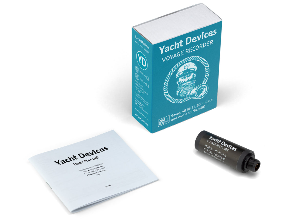 Yacht Devices Voyage Recorder YDVR-04 — NMEA 2000 Micro Male