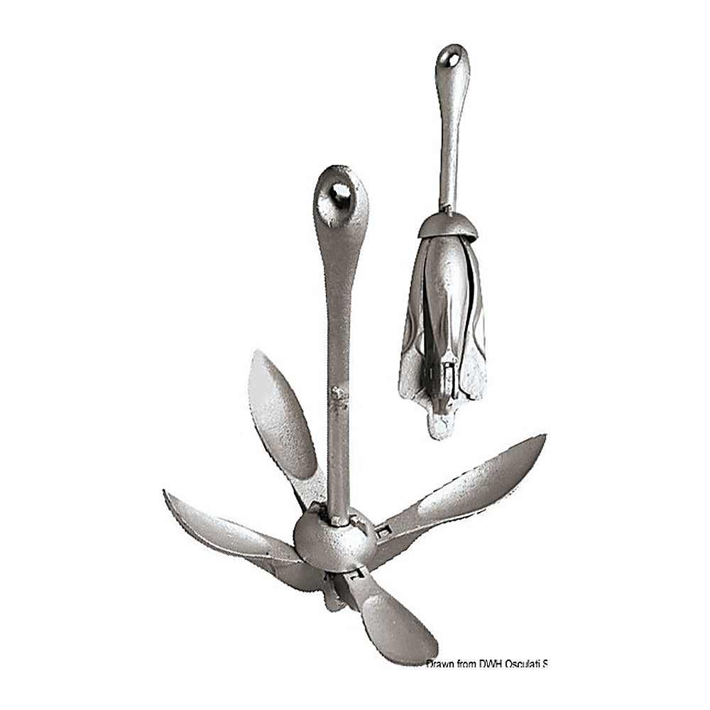 Grapnel anchor 4 kg - foto originale Osculati Srl